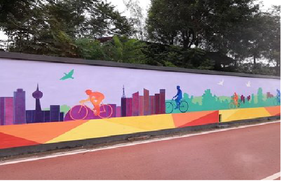 隆林墙体彩绘-围墙