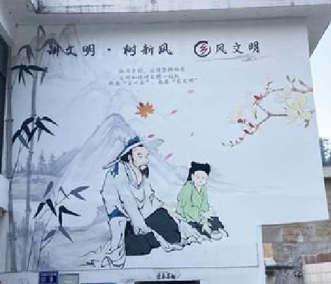 隆林分享几个墙绘保养知识。