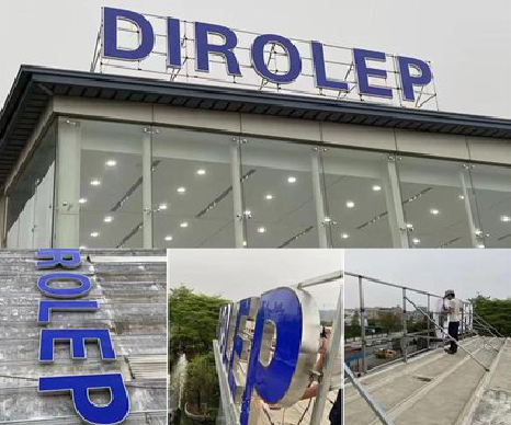 隆林楼顶发光字安装的注意事项。